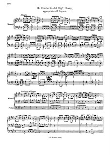 Concerto in A Major: versão para Orgão by François Colin de Blamont