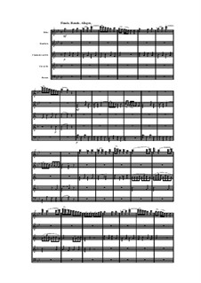 Woodwind Quintet in B Flat Major, Op.88 No.5: Movimento IV by Anton Reicha