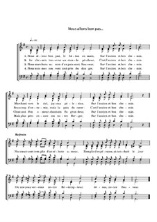 Nous allons bon pas: Nous allons bon pas by John Robson Sweney