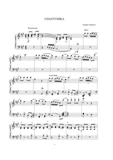 Chastyshka, Op.1 No.5: Chastyshka by Gregory Grigoriev
