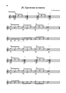 Грустная испанка, Op.15: Грустная испанка by Oleg Kopenkov