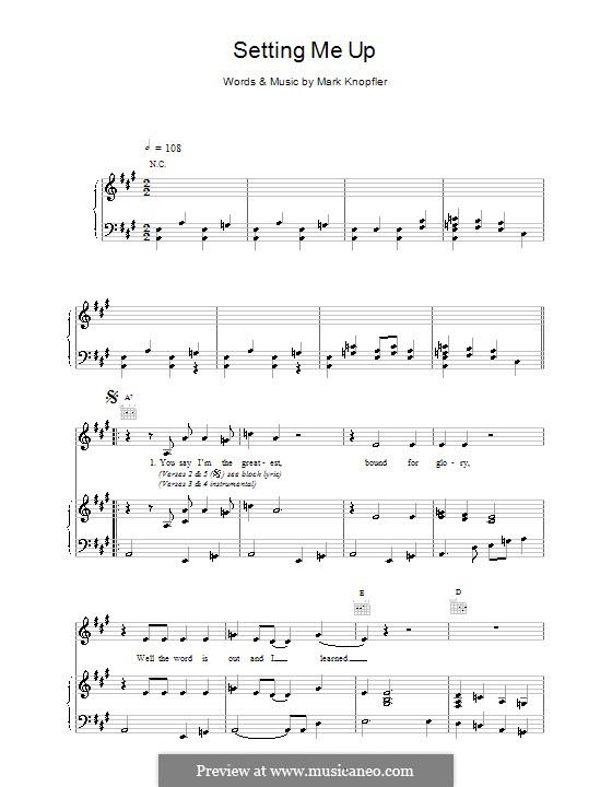 Setting Me Up Dire Straits Por M Knopfler Partituras On M sicaNeo setting-me-up-dire-straits-por-m-knopfler-partituras-on-m-sicaneo