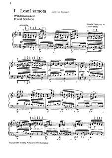 Five Etudes, Op.56: Para Piano by Zdeněk Fibich