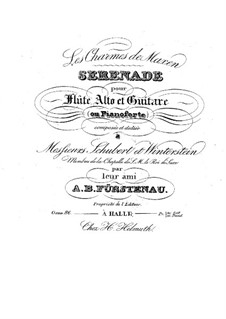 Serenade for Flute, Viola and Guitar, Op.86: Serenata para flauta, viola y guitarra by Anton Bernhard Fürstenau