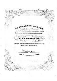 School Playing Double Bass: School Playing Double Bass by Friedrich Theodor Fröhlich
