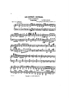 Potpourri: Para Piano by Jacques Offenbach
