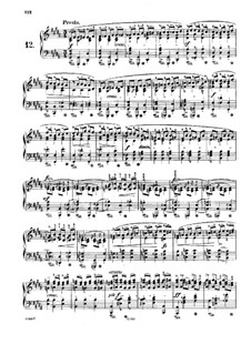 No.12 in G Sharp Minor: Para Piano by Frédéric Chopin