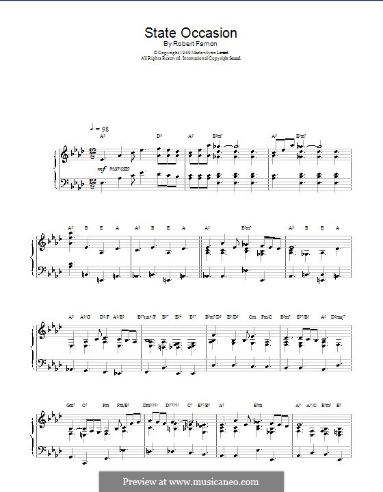State Occasion: para orgãos by Robert Farnon