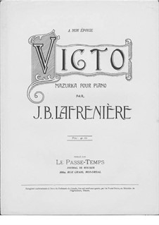 Victo. Mazurka: Victo. Mazurka by Jean-Baptiste Lafrenière