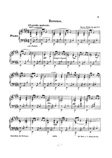 Three Piano Pieces, Op.51: peças de três pianos by Ignaz Brüll