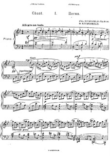 Three Pieces, Op.51: set completo by Felix Blumenfeld