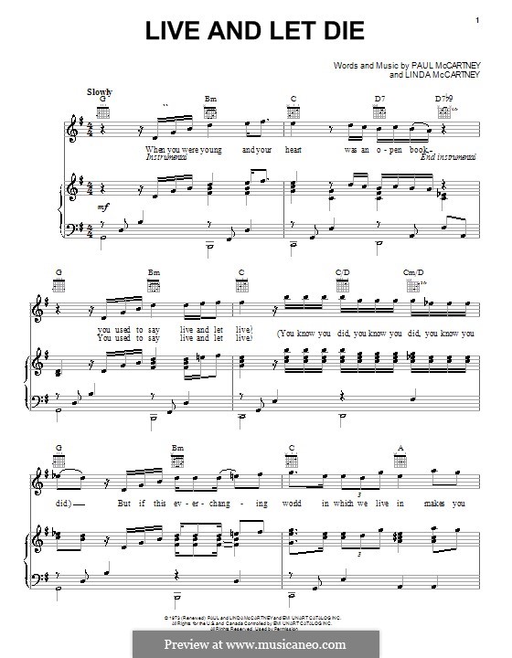 Little Woman Love (Wings): Para vocais e piano (ou Guitarra) by Linda McCartney, Paul McCartney