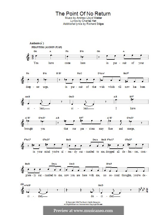 Point of no return. The point of no return [v1. Призрак оперы ноты. The point of no return. Hugo kant the point of no return (2014).