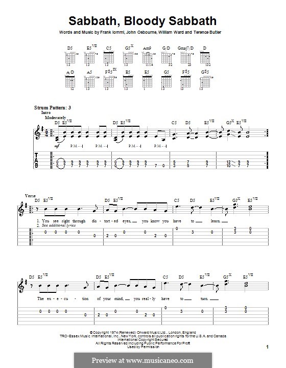 Sabbath, Bloody Sabbath (Black Sabbath) por G. Butler, Ozzy