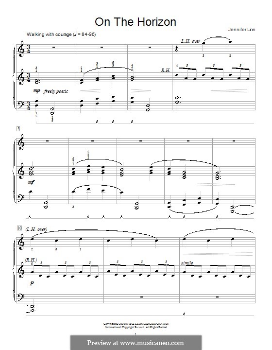 On the Horizon: Para Piano by Jennifer Linn
