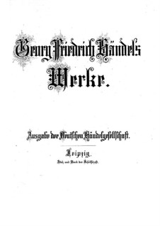 Te Deum 'Utrecht', HWV 279: Te Deum 'Utrecht' by Georg Friedrich Händel