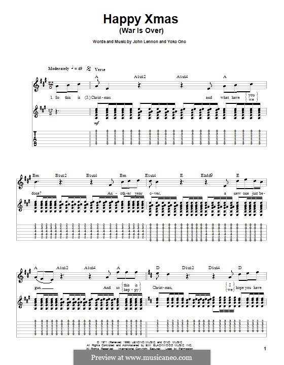 Guitar version: para um único musico (Editado por H. Bulow) by John Lennon, Yoko Ono