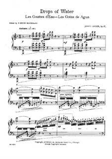 Drops of Water, Op.17: Drops of Water by Joseph Ascher