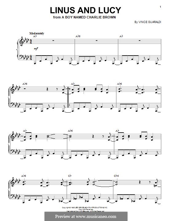 Piano version: para um único musico (Editado por H. Bulow) by Vince Guaraldi