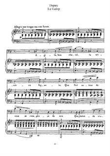 А. Дюпар: Галоп ноты на MusicaNeo