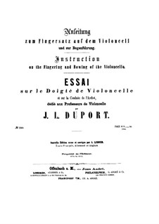 Руководство по игре на виолончели: Руководство по игре на виолончели by Жан-Луи Дюпор