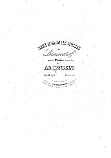 Два русских романса, Op.22: Два русских романса by Адольф фон Хенсельт
