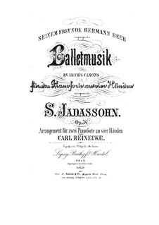 Балетная музыка в шести канонах, Op.58: Балетная музыка в шести канонах by Саломон Ядассон