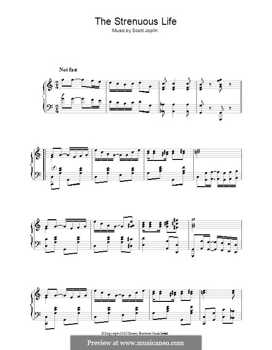 Энергичная жизнь: Для фортепиано by Скотт Джоплин