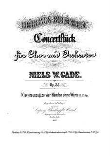Spring's Message, Op.35: Spring's Message by Нильс Вильгельм Гаде