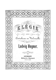 Элегия для контрабаса (или виолончели): Элегия для контрабаса (или виолончели) by Людвиг Хайнер