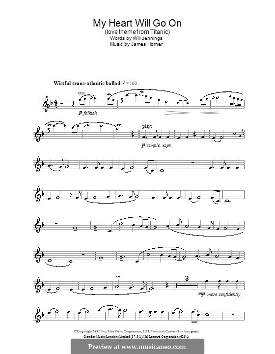Instrumental version: Для флейты by James Horner