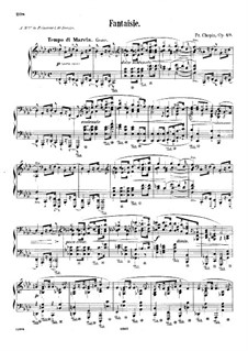 Ф. Шопен: Фантазия Фа Минор, Op.49 Скачать Бесплатно На MusicaNeo