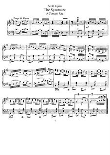 Платан: Для фортепиано by Скотт Джоплин