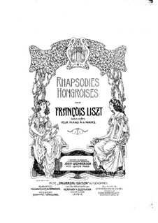 No.16 ля минор, S.244: Для фортепиано в 4 руки by Франц Лист