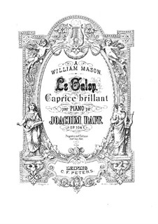 Галоп. Блестящее каприччио для фортепиано, Op.104: Галоп. Блестящее каприччио для фортепиано by Иоахим Рафф