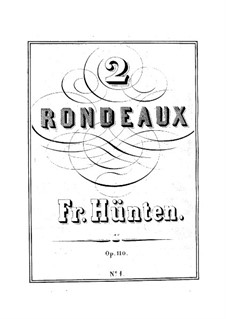Интродукция и рондо, Op.110: Интродукция и рондо by Франц Хунтен
