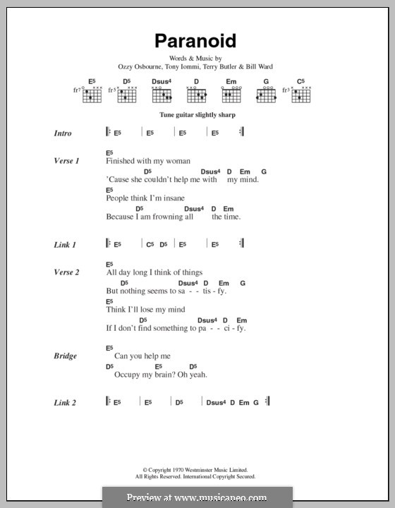 Paranoid black текст. Black sabbath paranoid табы. Paranoid black текст. Paranoid табы. Black sabbath paranoid текст.