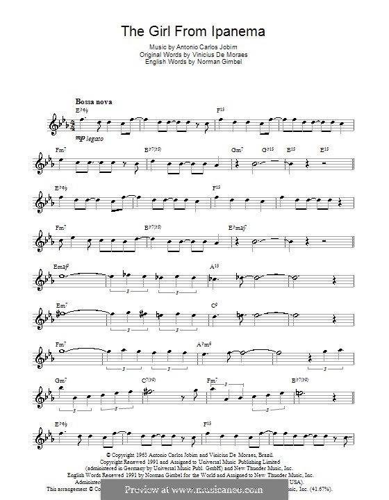 Instrumental version: Для флейты by Antonio Carlos Jobim
