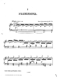 Шесть этюдов и прелюдий, Op.27: Сборник by Ксавьер Шарвенка