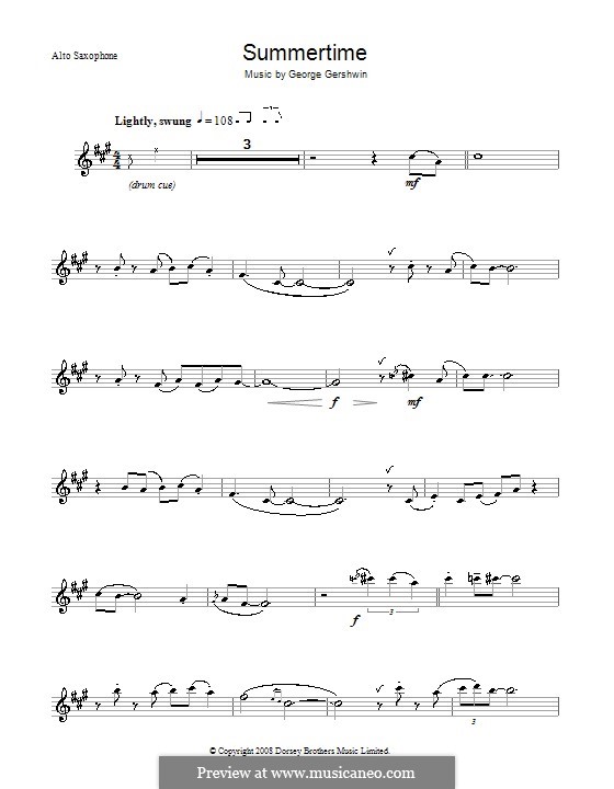 Минусовки для саксофона альта. Джазовые этюды для саксофона Альт Ноты. Ноты для саксофона Альта джаз. Summertime Ноты для саксофона тенор. Summertime саксофон Альт.