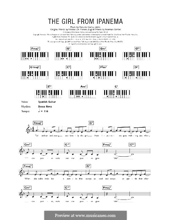 Instrumental version: Для клавишного инструмента by Antonio Carlos Jobim