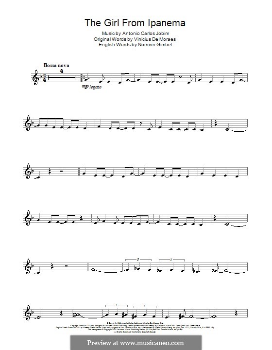 Instrumental version: Для трубы by Antonio Carlos Jobim