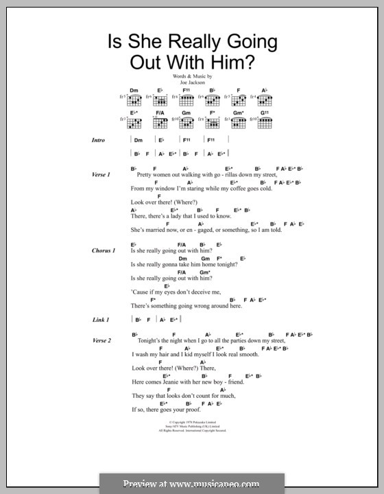 Is She Really Going Out with Him?: Текст и аккорды by Joe Jackson