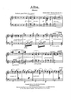 День в Венеции, Op.25: День в Венеции by Ethelbert Woodbridge Nevin