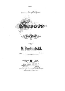 Токката, Op.19: Для фортепиано by Генрих Пахульский
