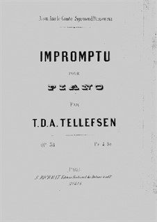 Экспромт для фортепиано, Op.38: Экспромт для фортепиано by Томас Теллефсен