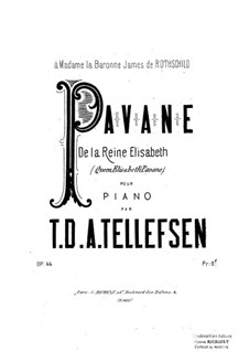 Pavane de la Reine Elisabeth (Queen Elizabeth's Pavane), Op.44: Pavane de la Reine Elisabeth (Queen Elizabeth's Pavane) by Томас Теллефсен
