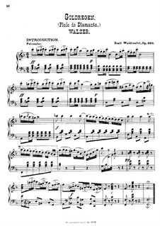 Золотой дождь, Op.160: Золотой дождь by Эмиль Вальдтойфель