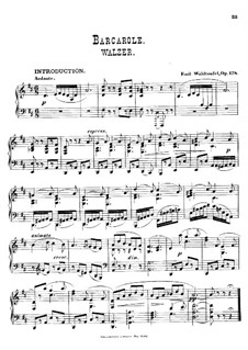 Баркарола, Op.178: Баркарола by Эмиль Вальдтойфель