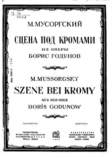 Фрагменты: Акт IV сцена II by Модест Мусоргский